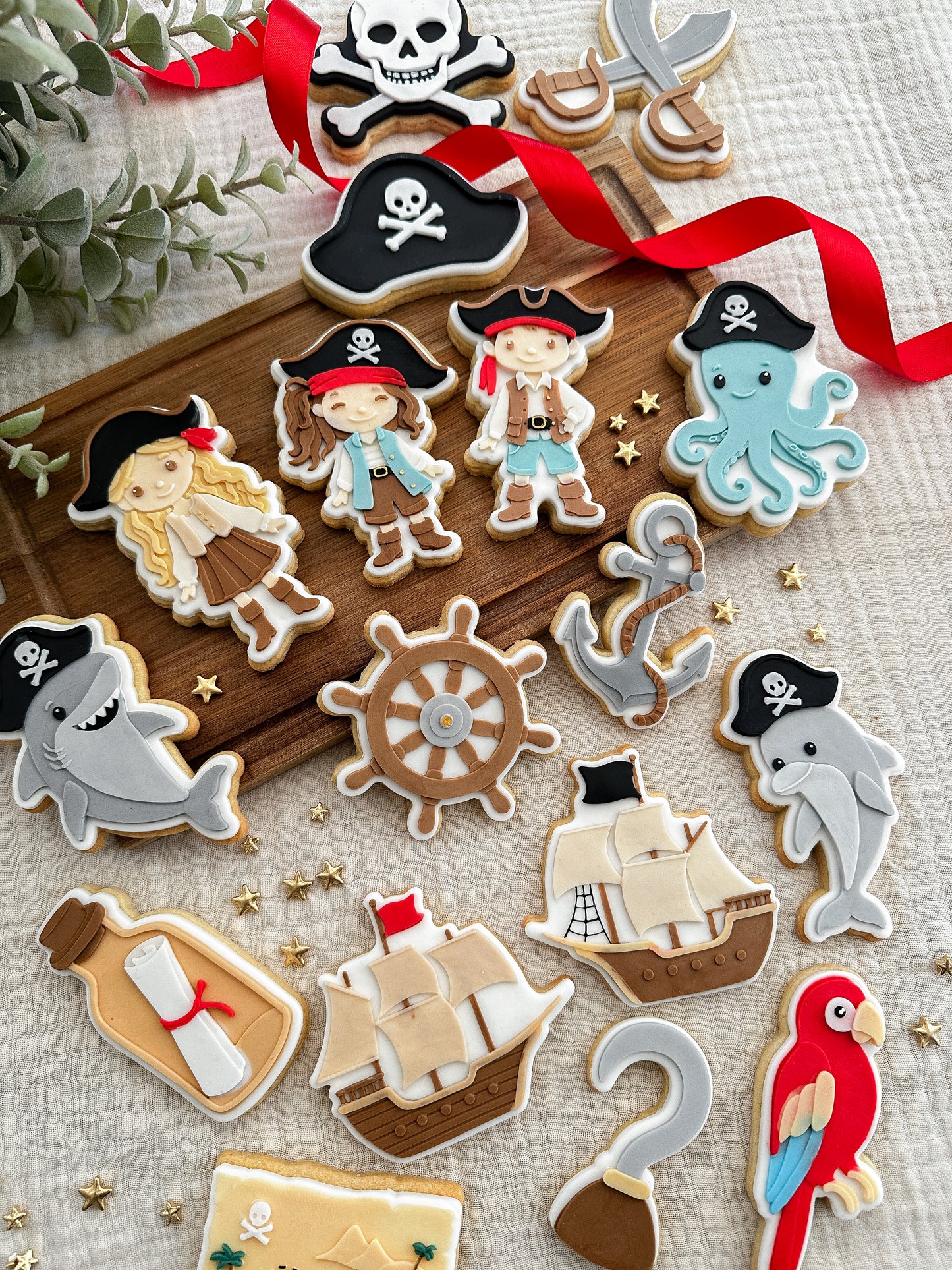 Treasure Map Cookie Cutter & Stamp