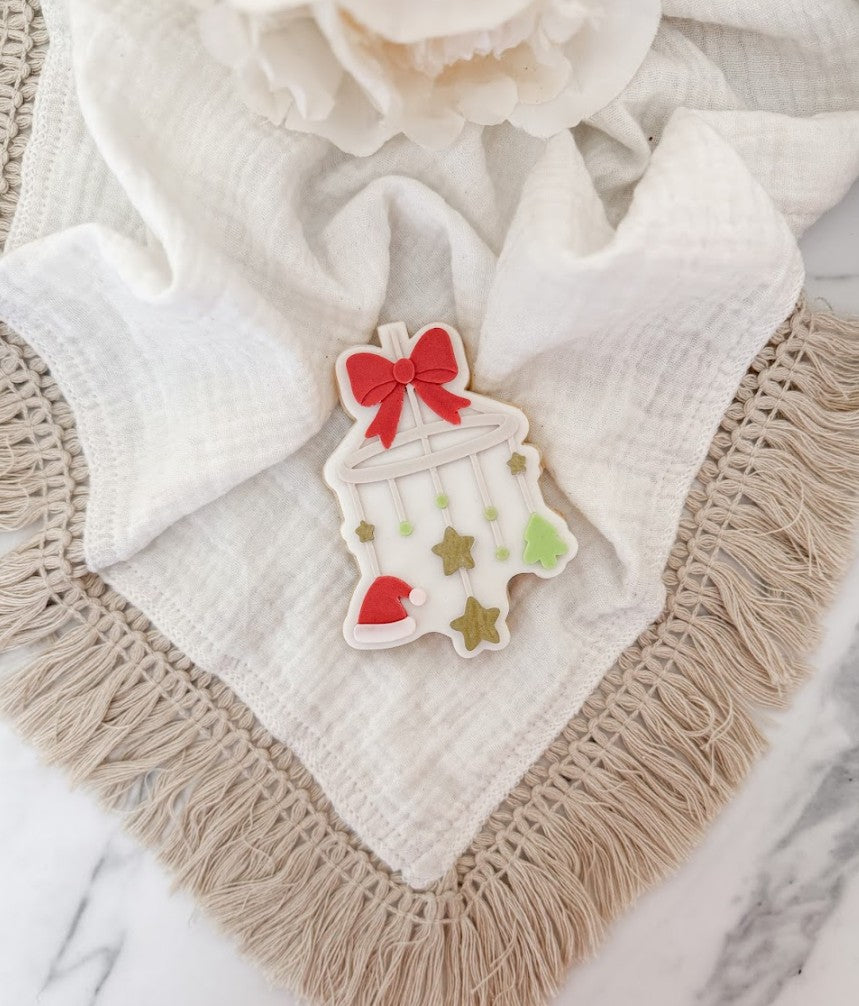 Christmas Baby Mobile Cookie Cutter & Stamp