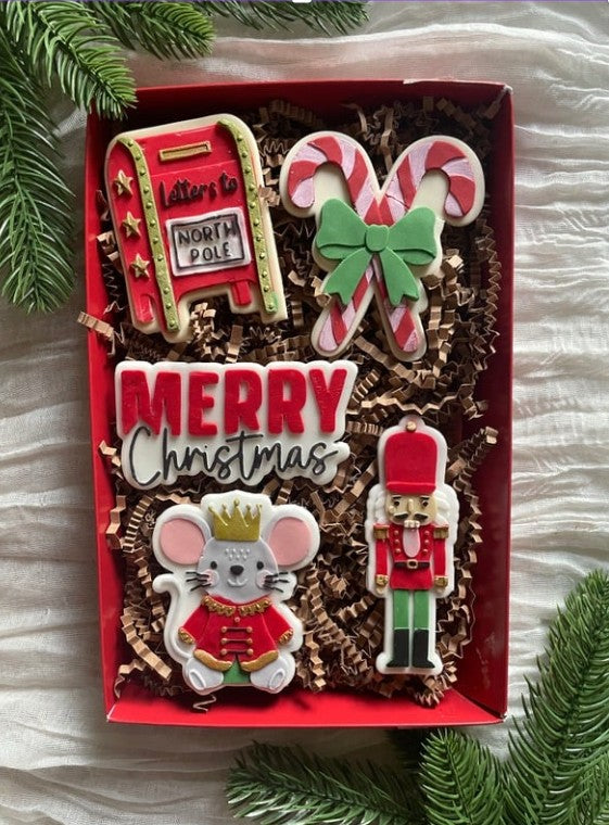 PRE-ORDER Large Christmas cookie box