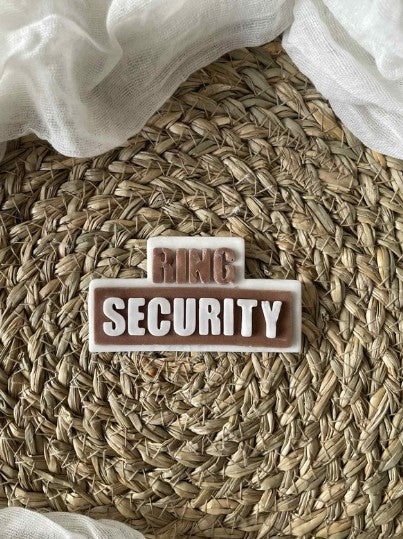 Ring Security cookie cutter and stamp