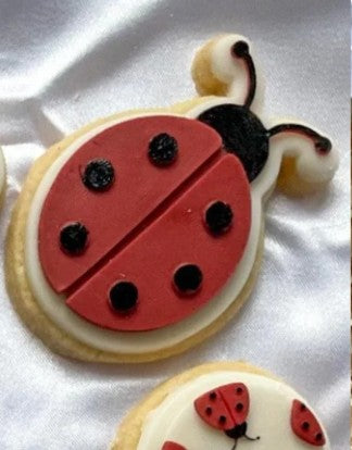 Ladybird cookie cutter and stamp