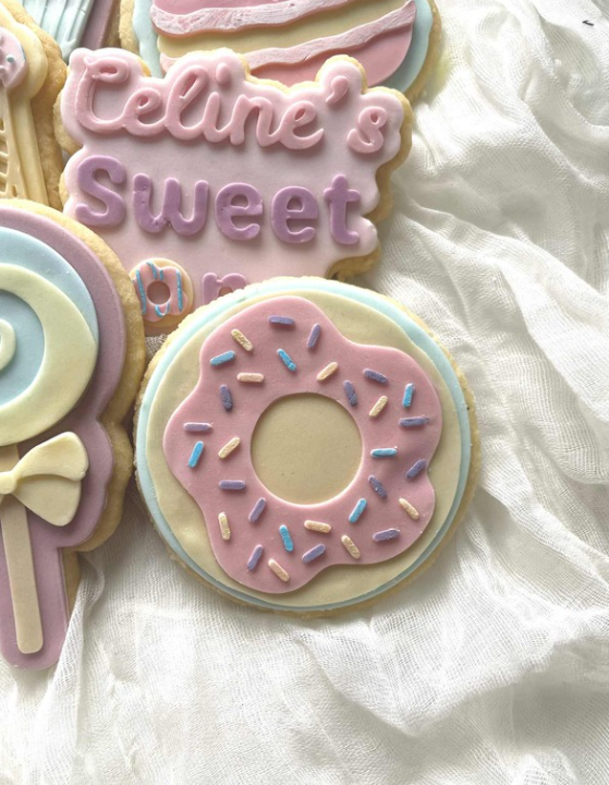Doughnut With Sprinkles Cookie Cutter & Stamp