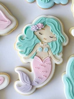 Mermaid Cookie Cutter & Stamp