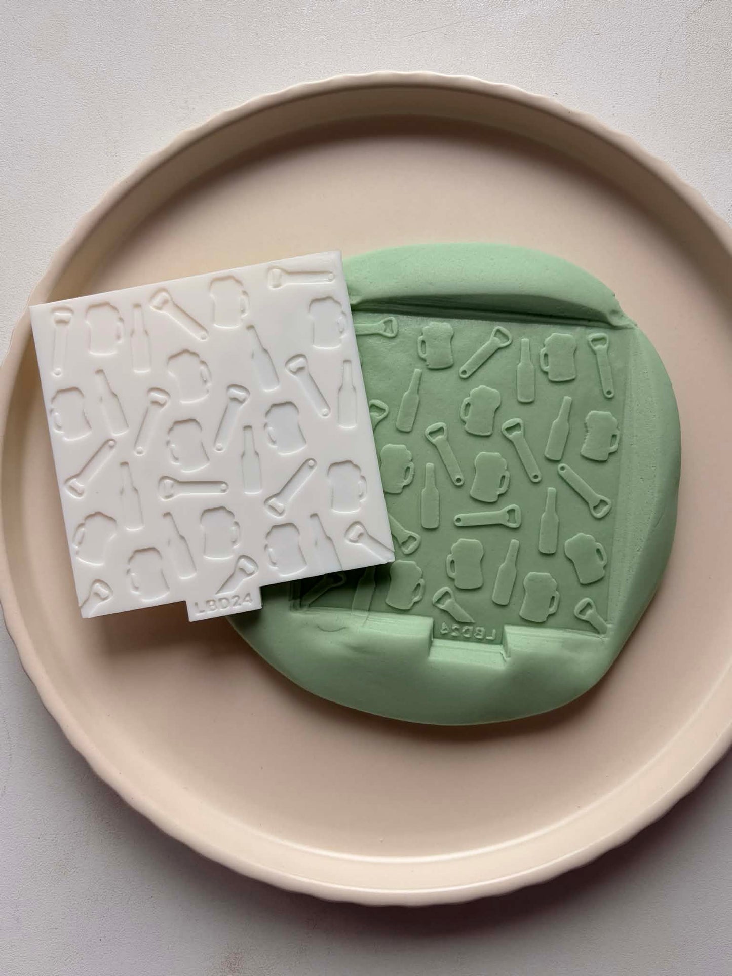 Beer plate - Cookie Stamp