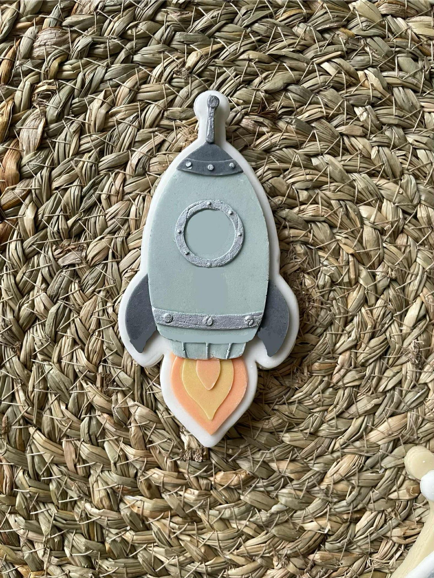 Rocket Ship Cookie Cutter & Stamp