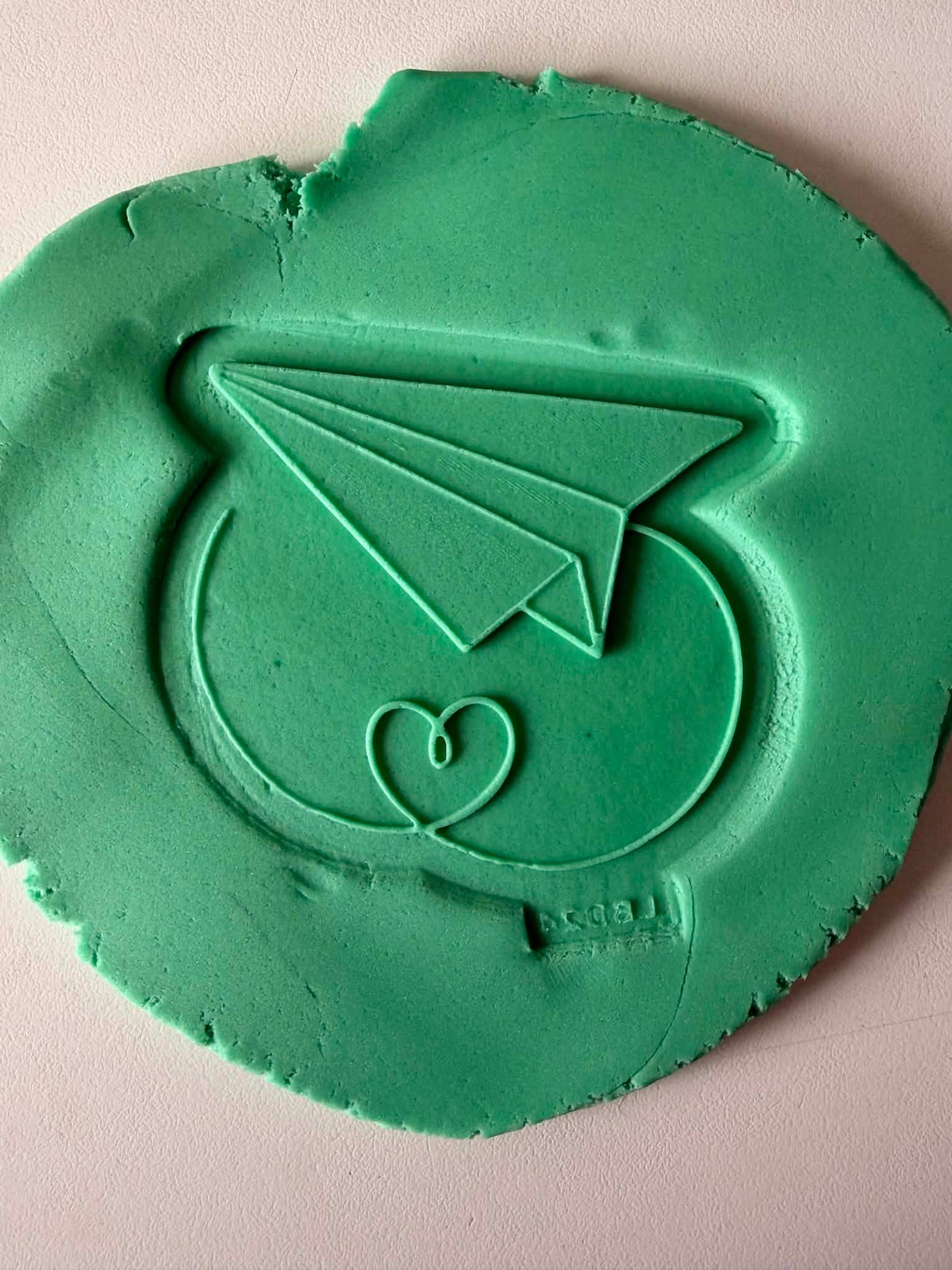 Paper Airoplane - Cookie Cutter & Stamp