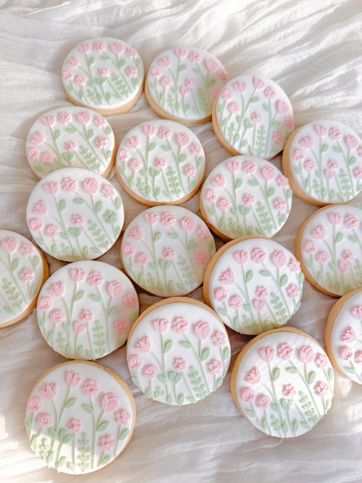 Delicate flowers - cookie Cookie Cutter & Stamp