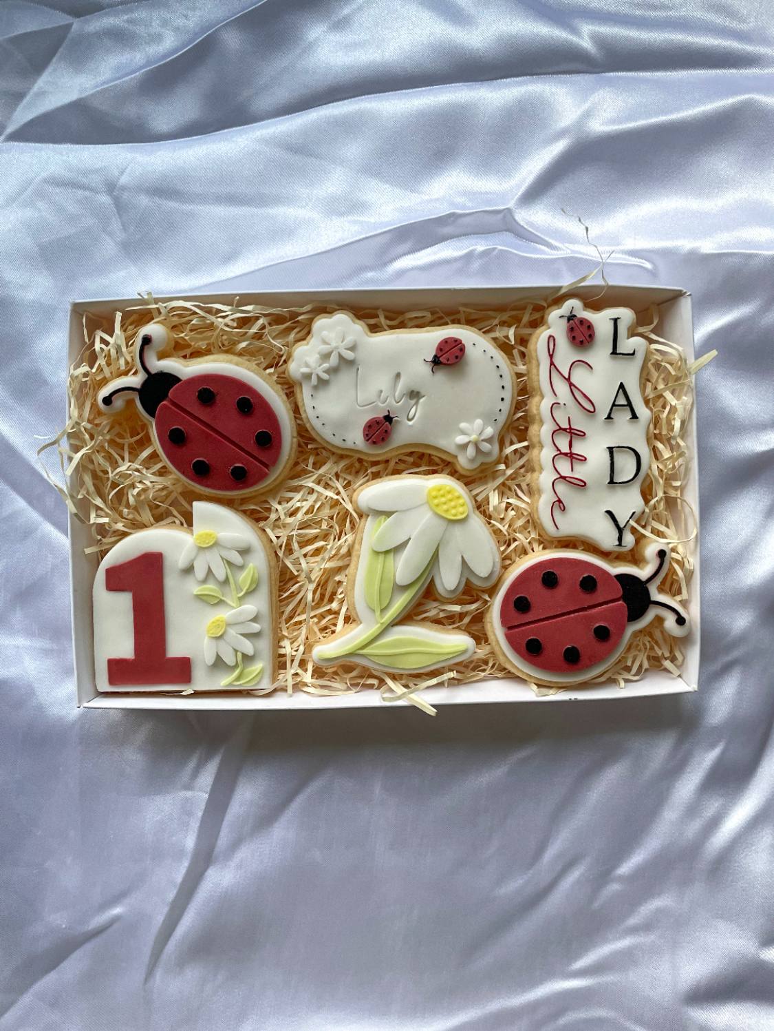 Little lady biscuit box
