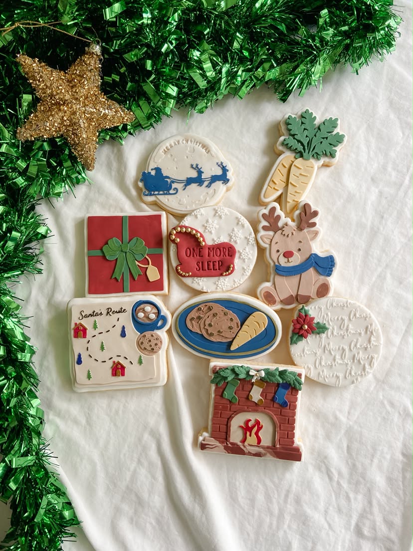 Present with tag and Bow - Cookie Stamp & cutter