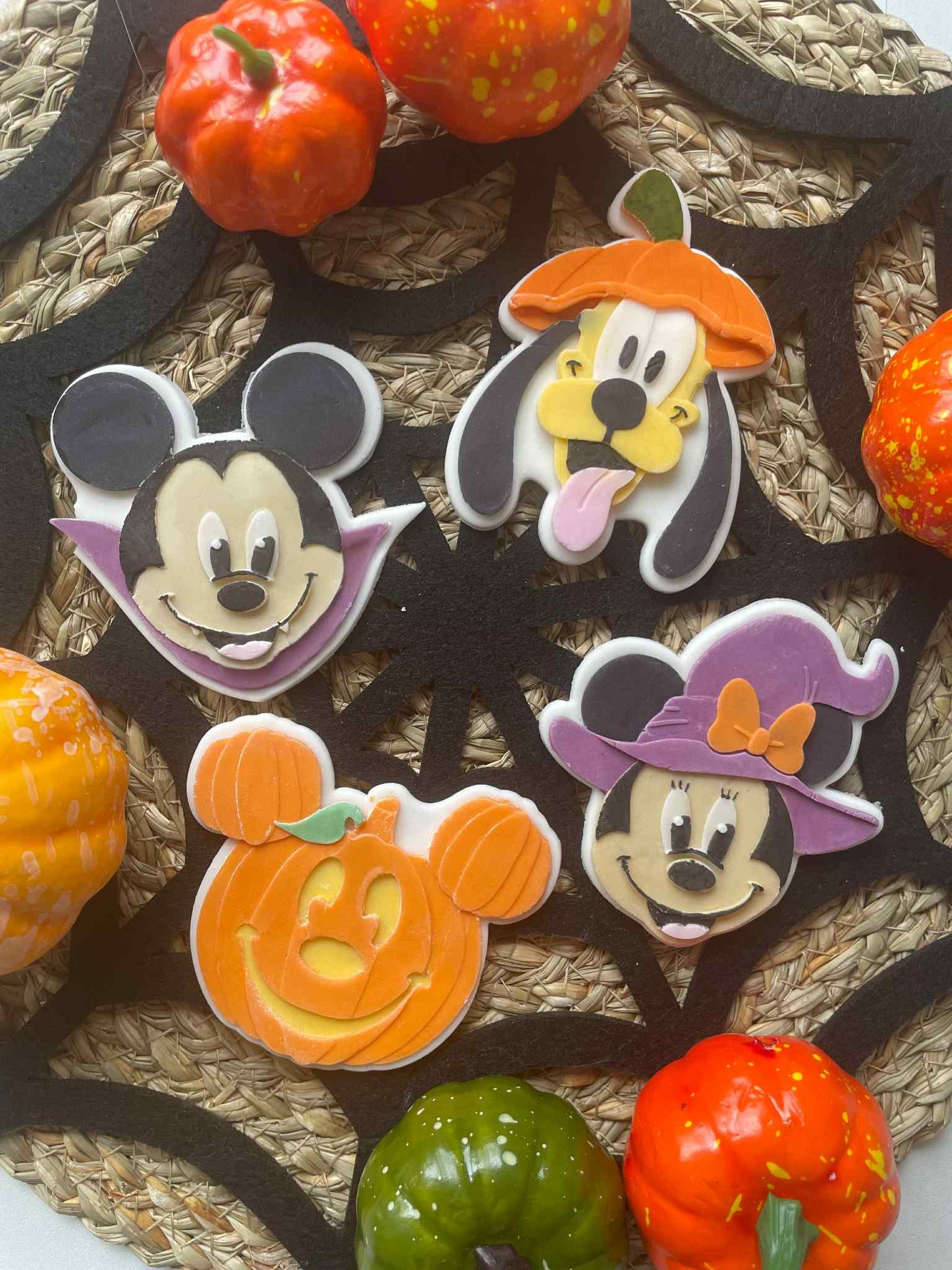 Dog with pumpkin hat cookie cutter and stamp