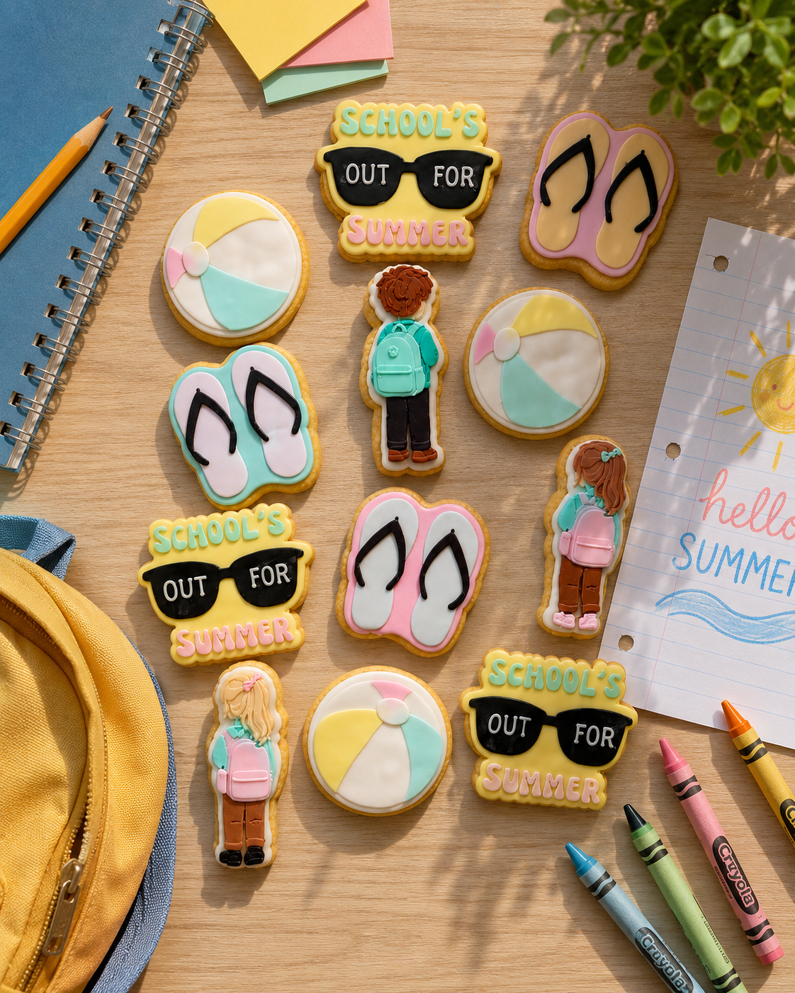 Flip flops - Cookie Cutter & Stamp