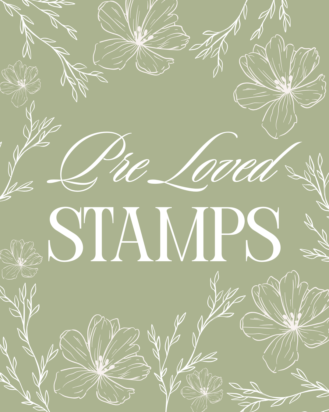 Pre loved stamps