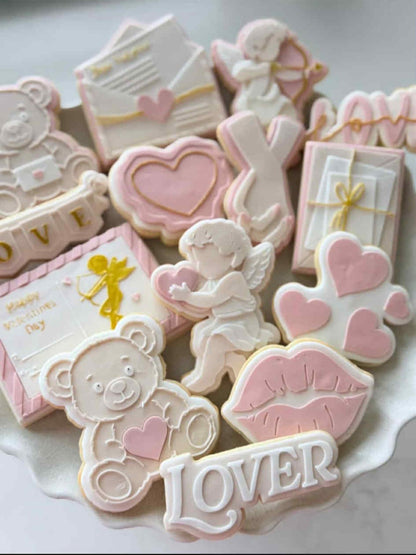 Heart wax seal - Cookie Cutter & Stamp