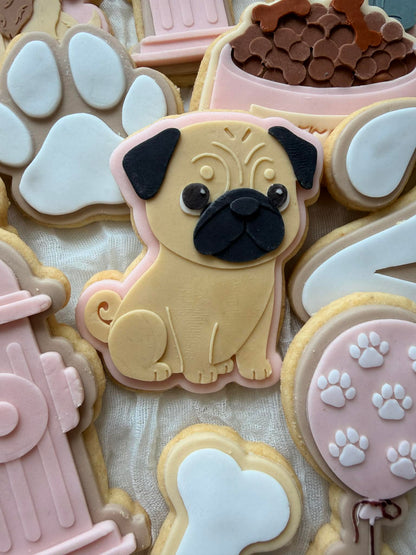 Pug Cookie Cutter & Stamp