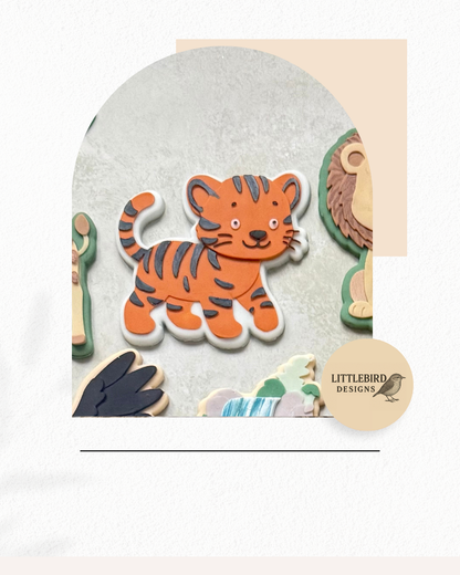 Tiger cutter and stamp
