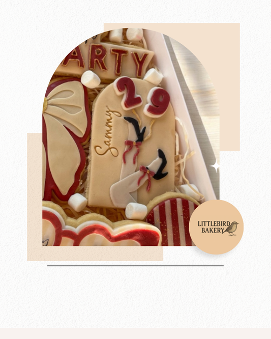 Legs with balloon Tassel cookie cutter and stamp