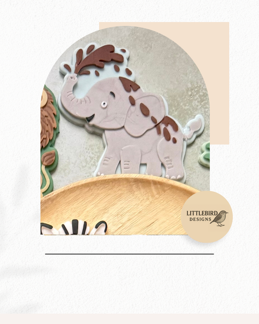 Elephant cutter and stamp