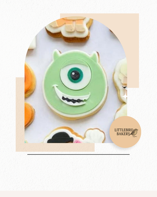 Green Monster Cookie Cutter & Stamp