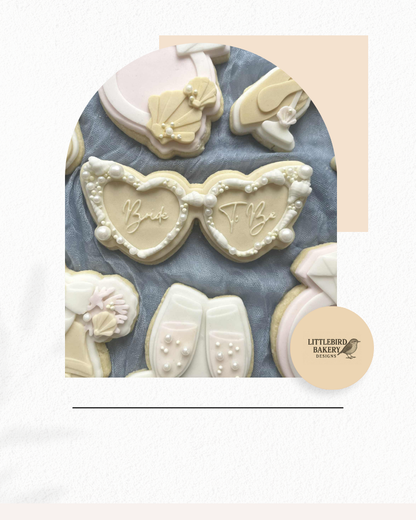 Bride to be cookie cutter and stamp