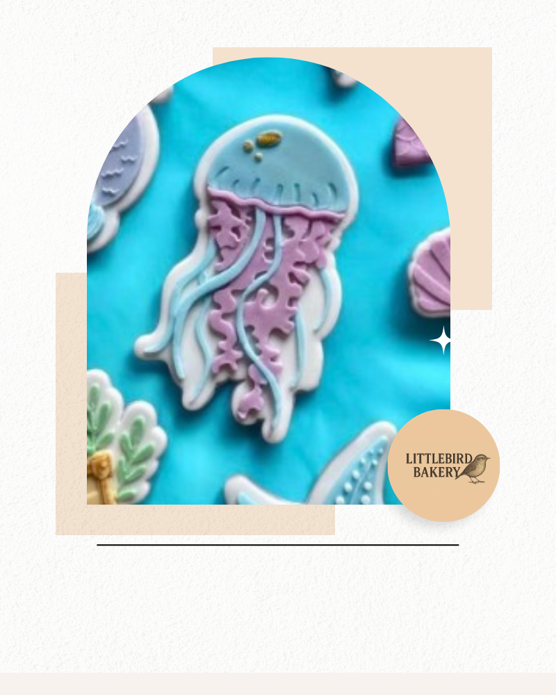 Jellyfish Cookie Cutter & Stamp