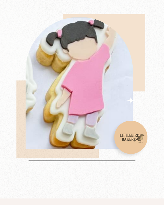 Little Girl Cookie Cutter & Stamp