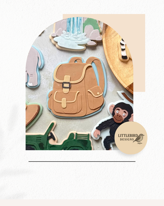 Backpack cutter and stamp