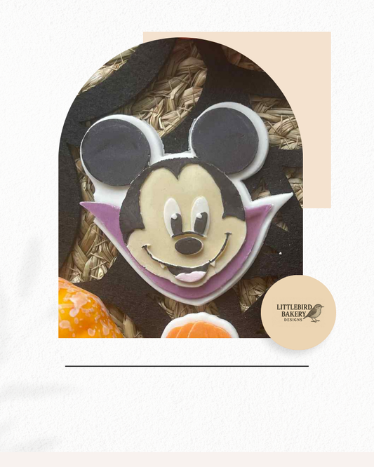 Vampire Mouse cookie cutter and stamp