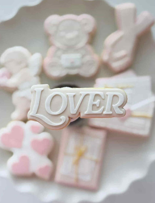 Lover - Cookie Cutter & Stamp
