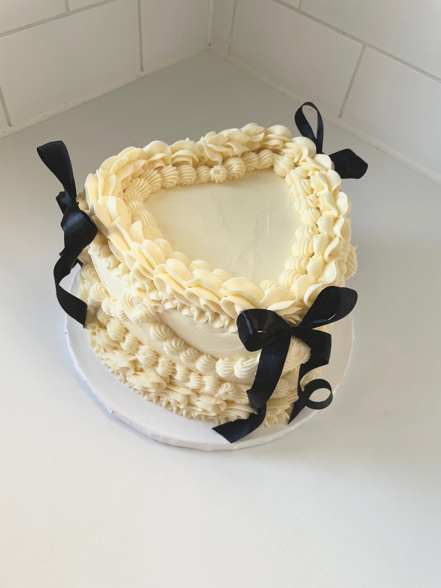 Vintage Heart cake