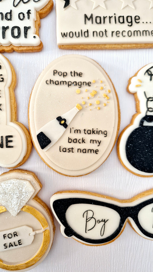 Taking back my last name cookie cutter and stamp