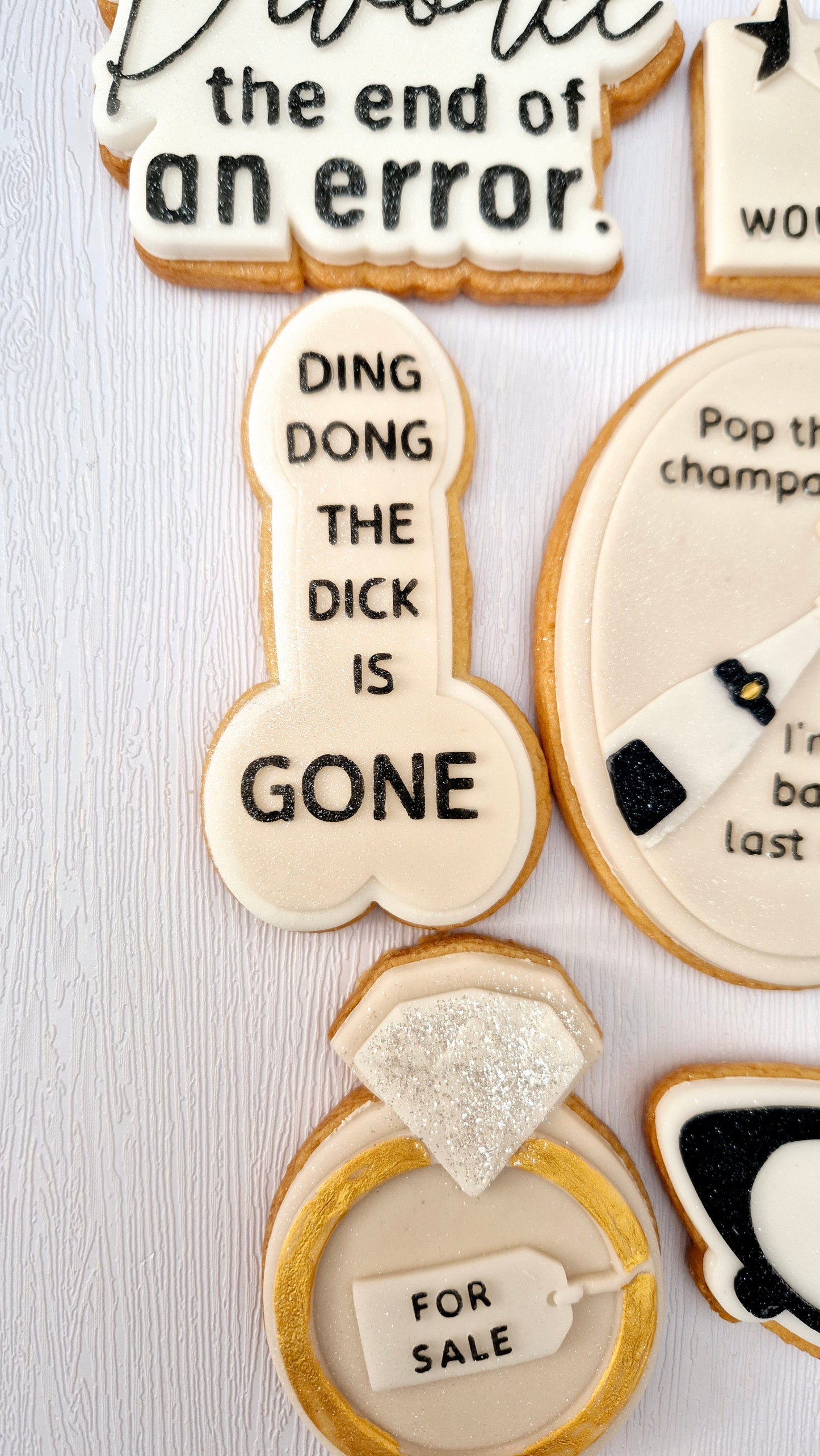 Ding Dong cookie cutter and stamp