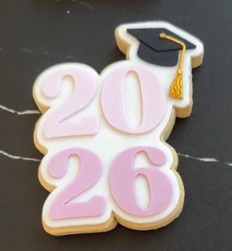 2026 Graduation - Cookie Cutter & Stamp