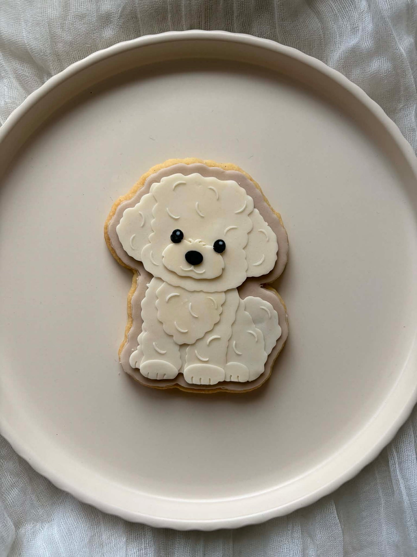 Bichon frise- Cookie Cutter & Stamp
