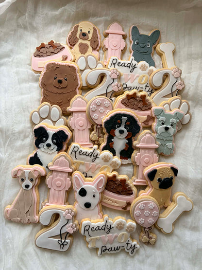 Let's pawty Biscuit Box