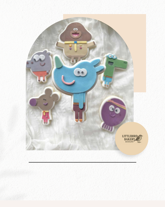 Tag cookie cutter and stamp