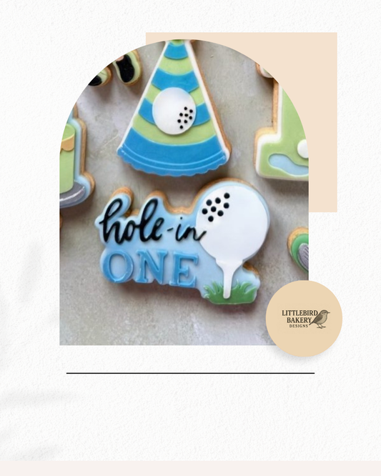 hole in one cookie cutter and stamp
