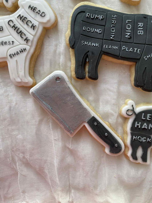Butchers Knife - Cookie Cutter & Stamp