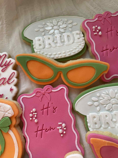 Thin glasses - Cookie Cutter & Stamp