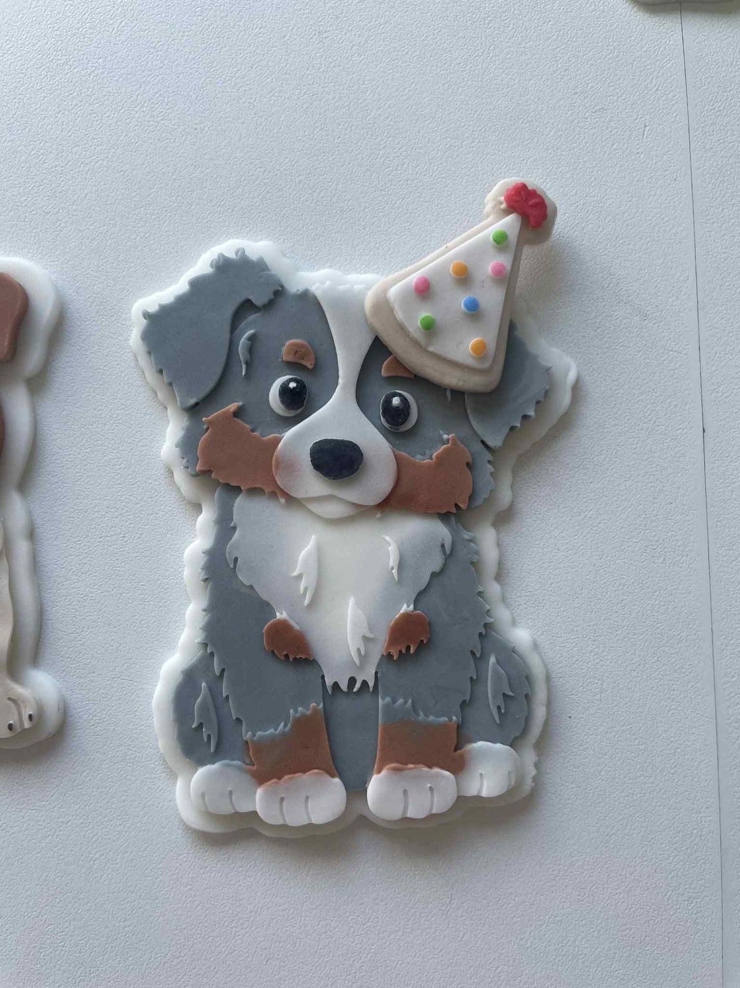 Trio of mini hats cookie cutter and stamp