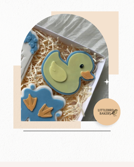 Rubber Duck cookie cutter & stamp
