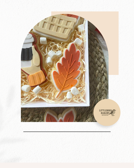 Acorn leaf cookie cutter and stamp