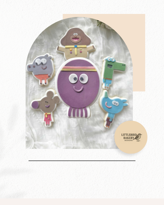Betty cookie cutter and stamp