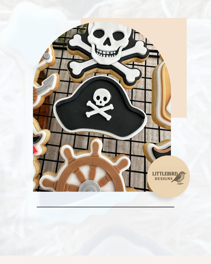 Pirate Hat cookie cutter and stamp