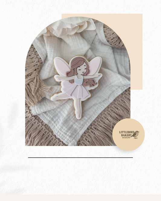 Jumping Fairy cookie cutter and stamp