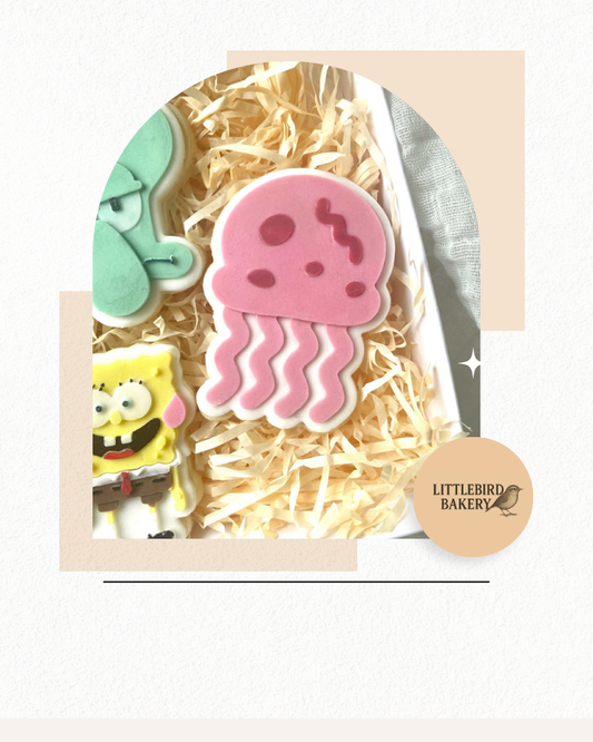 jellyfish cookie cutter and stamp
