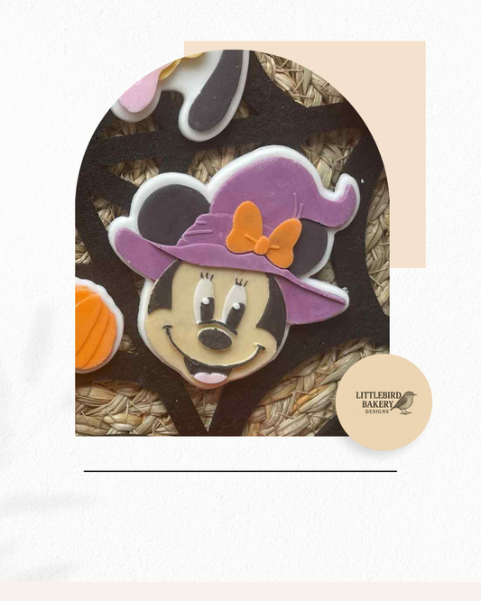 Witch Mouse cookie cutter and stamp