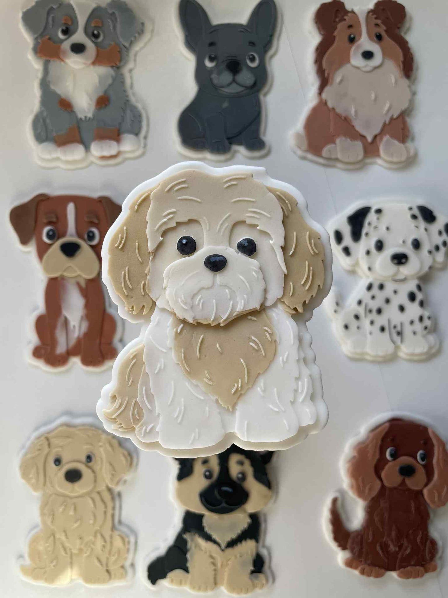 Shih Tzu cookie cutter and stamp