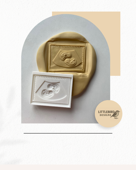 Twin scan cookie cutter and stamp