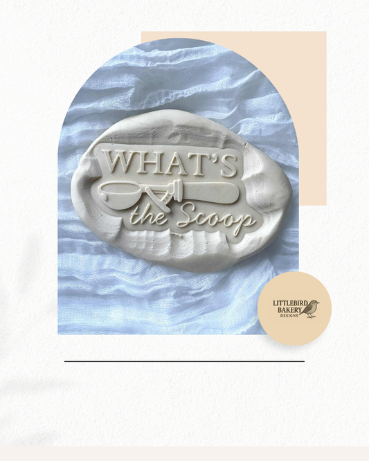 What's the scoop cookie cutter and stamp