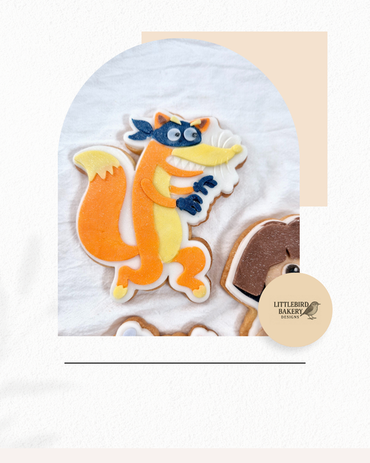 Fox Thief cookie cutter and stamp